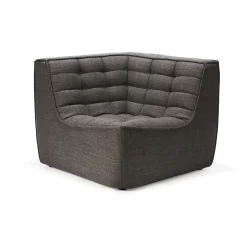 Module d'angle canapé N701 - Gris foncé