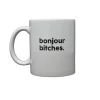 Mug en porcelaine - Bonjour Bitches