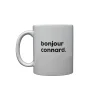 Mug en porcelaine - Bonjour Connard
