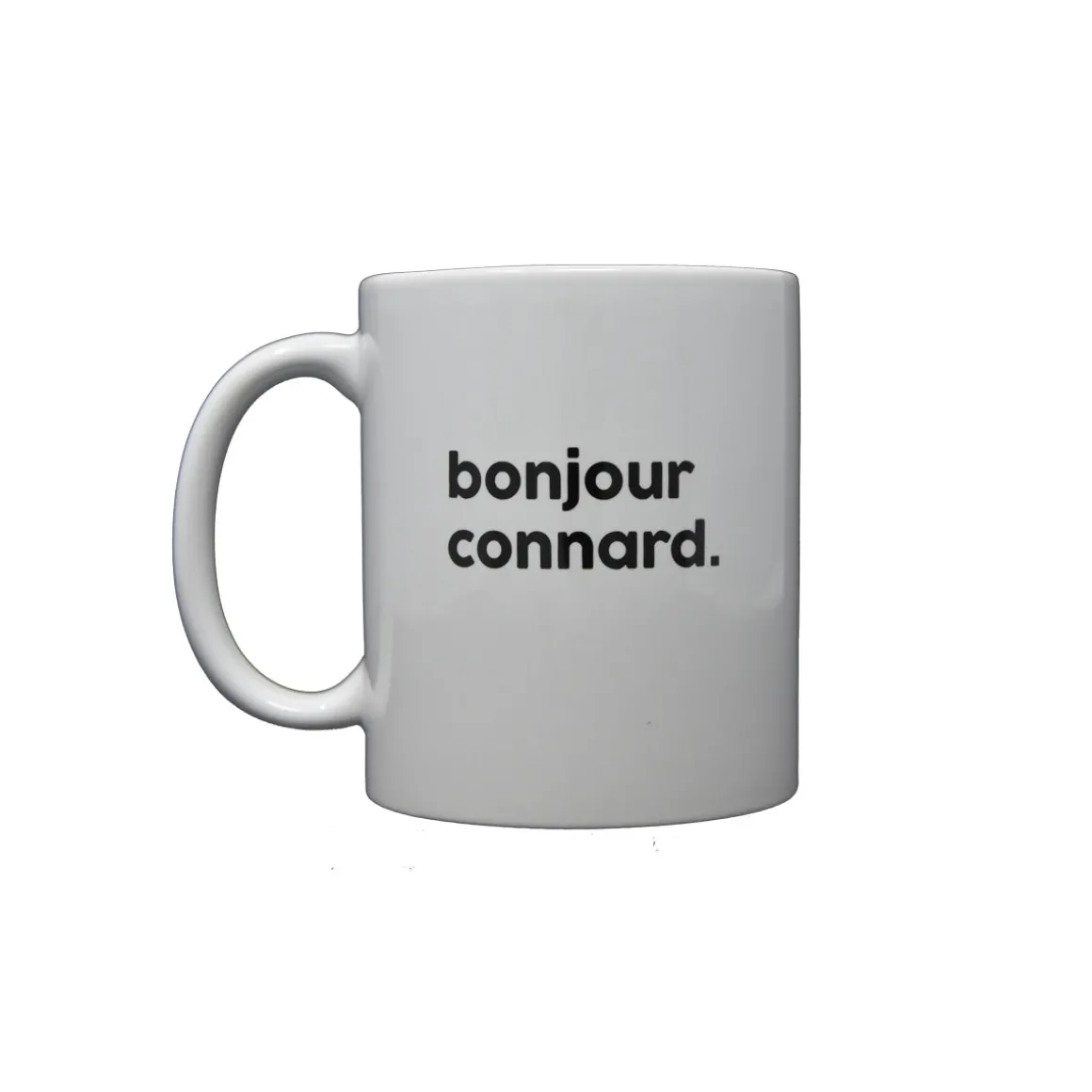 Mug en porcelaine - Bonjour Connard