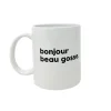 Mug en porcelaine - Bonjour Beau Gosse