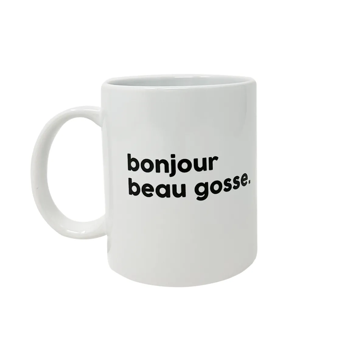 Mug en porcelaine - Bonjour Beau Gosse