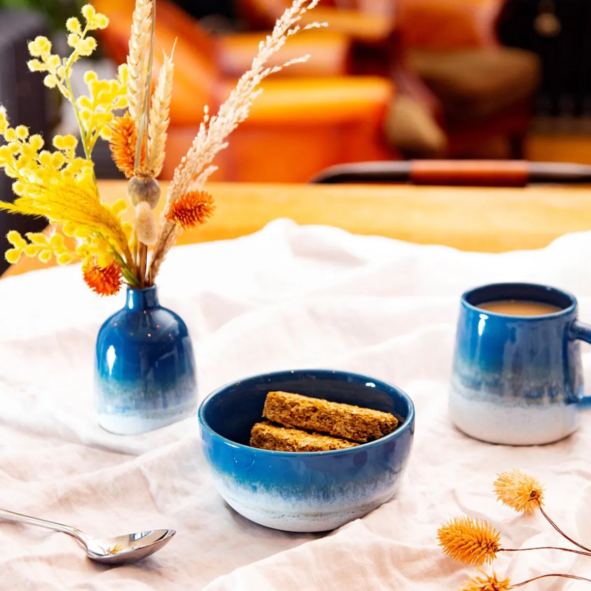 Mug Mojave Glaze - Bleu