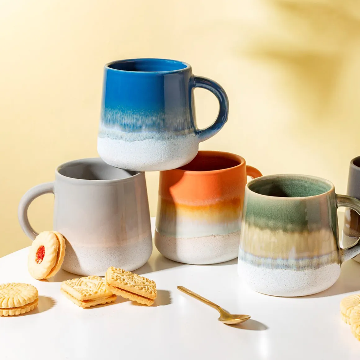 Mug Mojave Glaze - Bleu