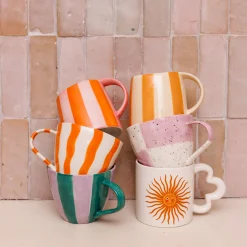Mug rayé - 8.5 cm