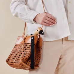 Parapluie à manche Tête de Canard - Noir