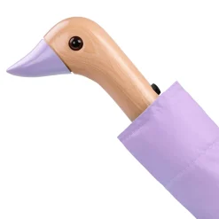Parapluie à manche Tête de Canard - Lilas