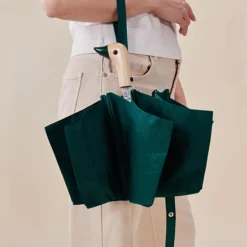 Parapluie à manche Tête de Canard - Vert forêt