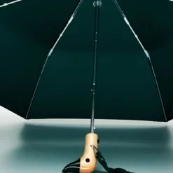 Parapluie à manche Tête de Canard - Vert forêt