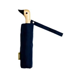 Parapluie à manche Tête de Canard - Bleu Marine