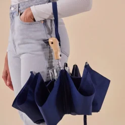 Parapluie à manche Tête de Canard - Bleu Marine