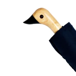 Parapluie à manche Tête de Canard - Bleu Marine