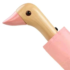 Parapluie à manche Tête de Canard - Rose