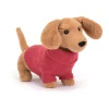 Peluche Sweater Teckel Rose