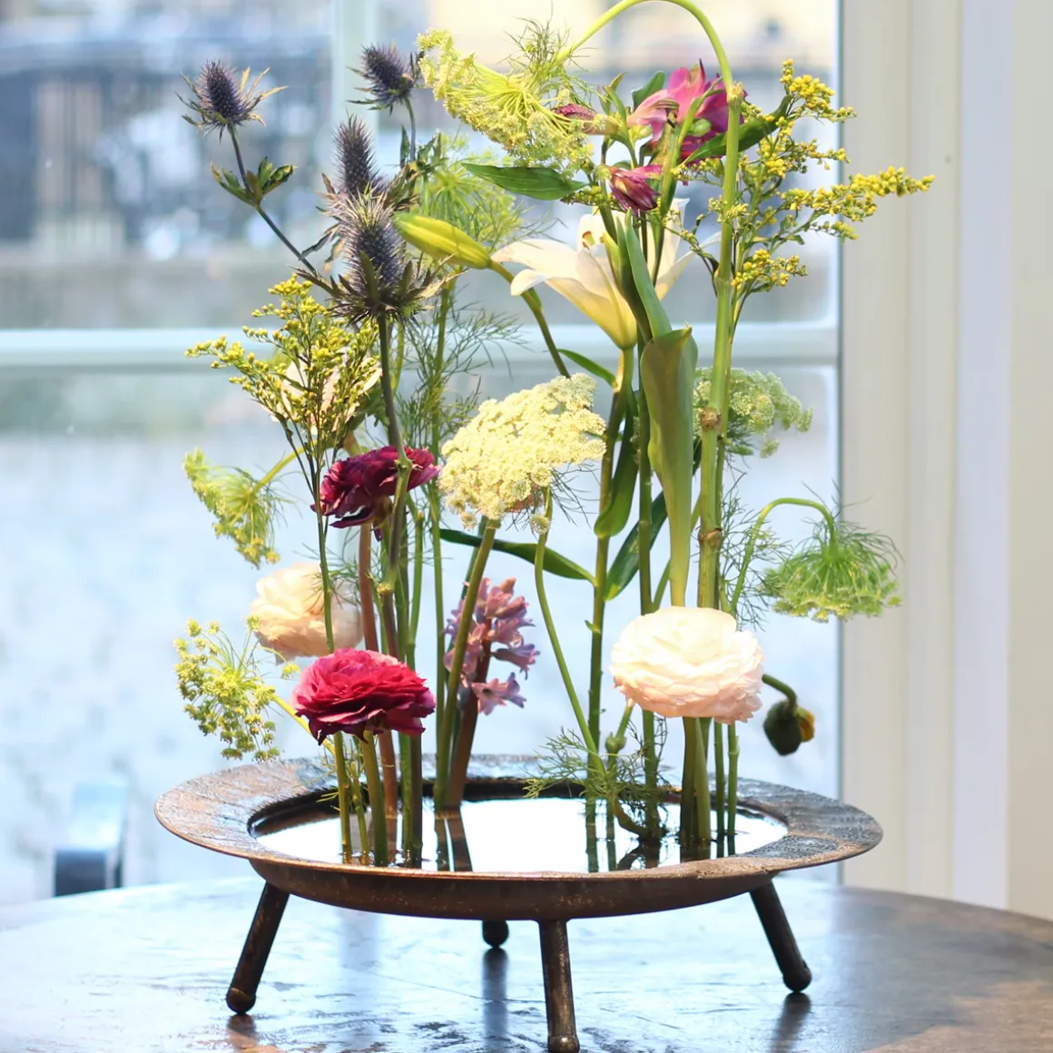 Piques à fleurs Kenzan - Noir Cuivré