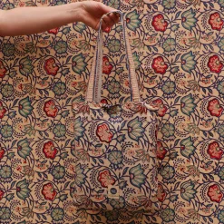 Plaid + Tote-bag Bluebell