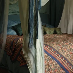 Plaid + Tote-bag Bluebell