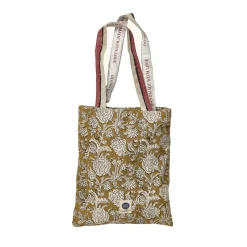 Plaid + Tote-bag Botanical