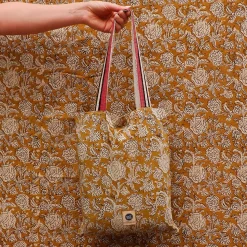 Plaid + Tote-bag Botanical