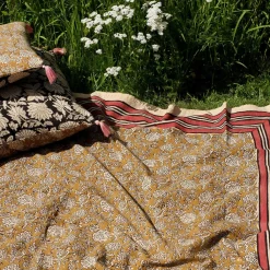 Plaid + Tote-bag Botanical