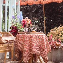 Plaid + Tote-bag Pink Léopard