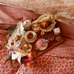 Plaid + Tote-bag Pink Léopard