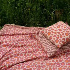 Plaid + Tote-bag Pink Léopard