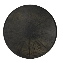 Plateau en bois Black Slide - Ø 92 cm