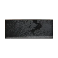 Plateau en miroir Charcoal - Noir