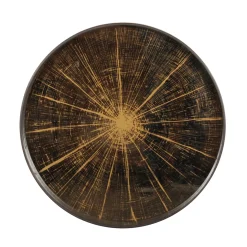 Plateau miroir - Bronze Slice - Ø 61 cm