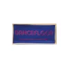 Plateau Rectangle L - Dancefloor - Bleu - 10 x 21 cm