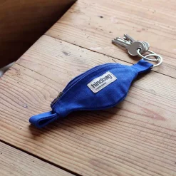 Porte-clés banane Côme - Bleu électrique