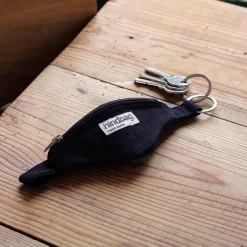 Porte-clés banane Côme - Noir