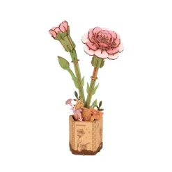 Puzzle 3D - Oeillet Rose