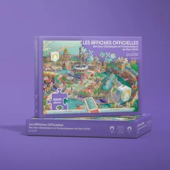Puzzle des Affiches Officielles des Jeux Olympiques de Paris 2024 - 1000 pièces
