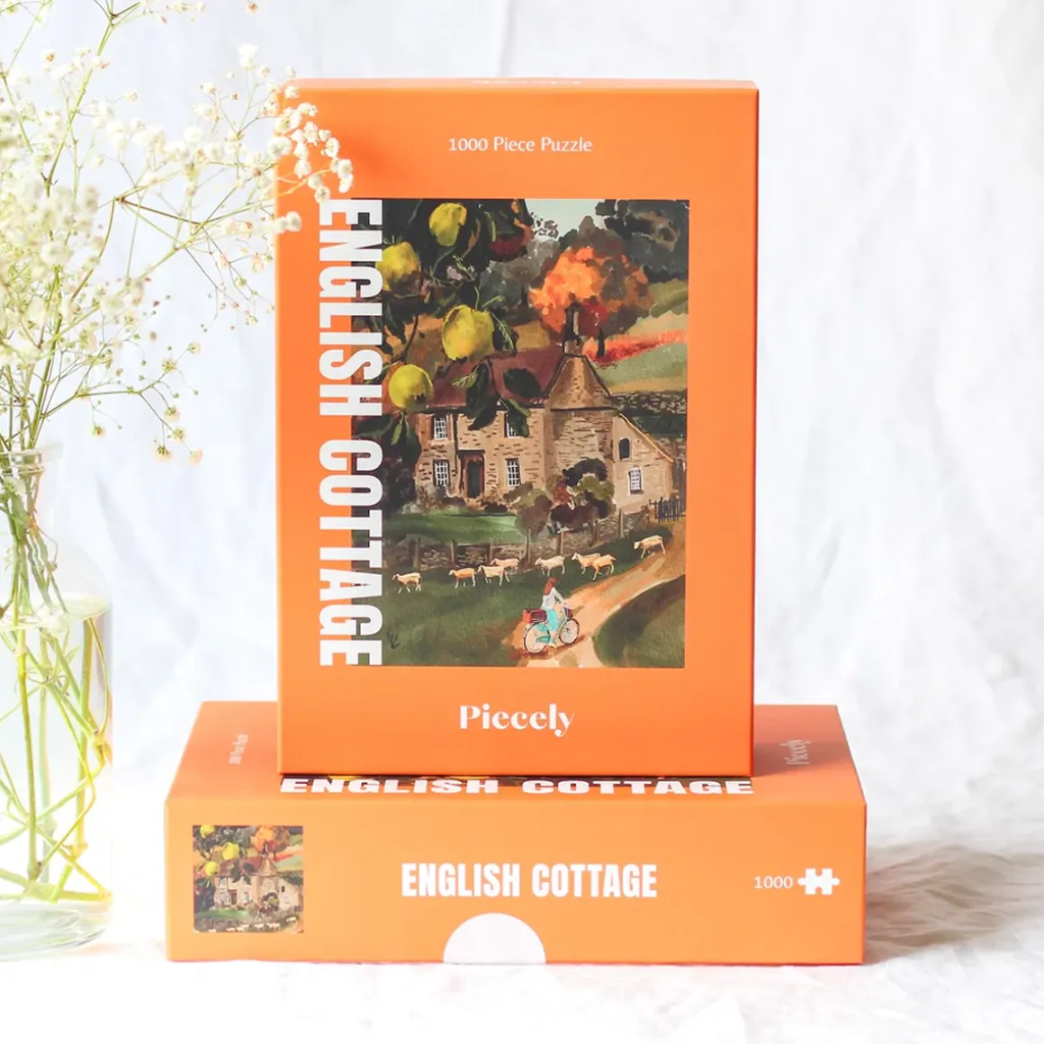 Puzzle English Cottage - 1000 pièces