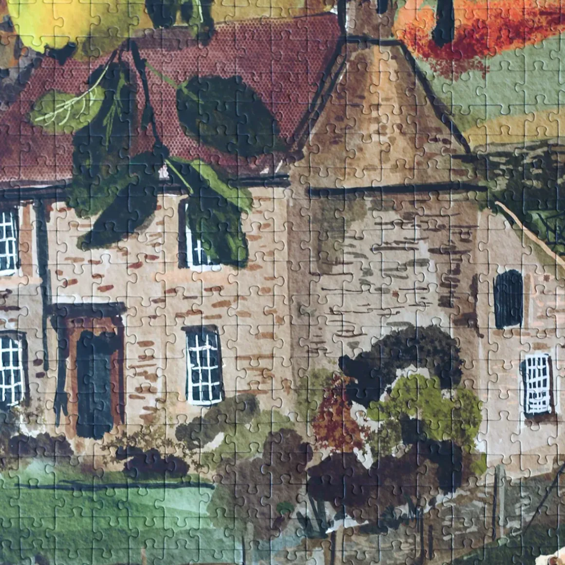 Puzzle English Cottage - 1000 pièces