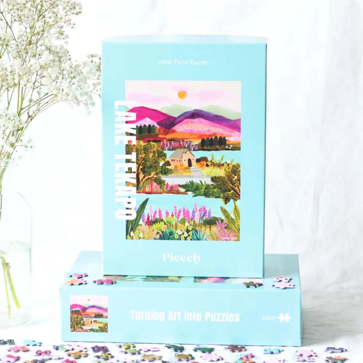 Puzzle Lake Tekapo by Rhi James - 1000 Pièces