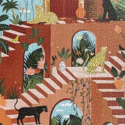 Puzzle Royaume des félins - 1000 pièces