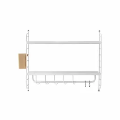 Rangement mural Bathroom - 58 x 50 x 20 cm - Blanc