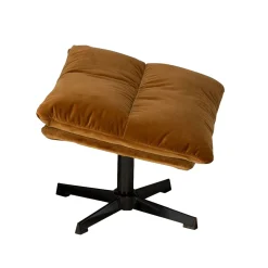 Repose-pieds Wilmington - 64 x 48 x H44 cm - Camel