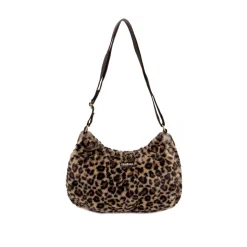 Sac Rosa Teddy en fourrure - Léopard