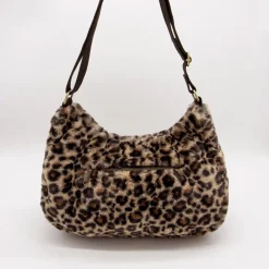 Sac Rosa Teddy en fourrure - Léopard