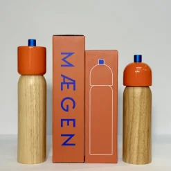 Salière Poivrière - Orange/Bleu