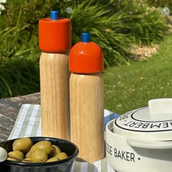 Salière Poivrière - Orange/Bleu