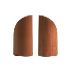 Serre-livres PI en Acajou