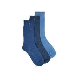 Set de 3 chaussettes Chiné - 43/45