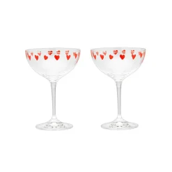 Set de 2 Coupes à champagne Classic Love