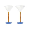Set de 2 Coupes Perle - Ambre