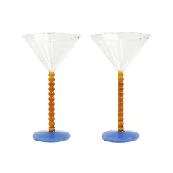 Set de 2 Coupes Perle - Ambre